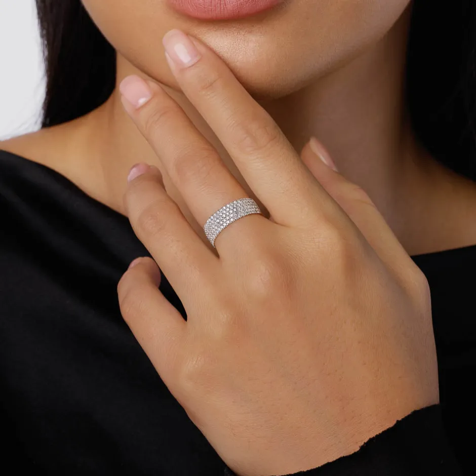 Fashion Diamond Pave Boyfriend Ring in 10k Gold Best Selling Gifts | Gifts For Her