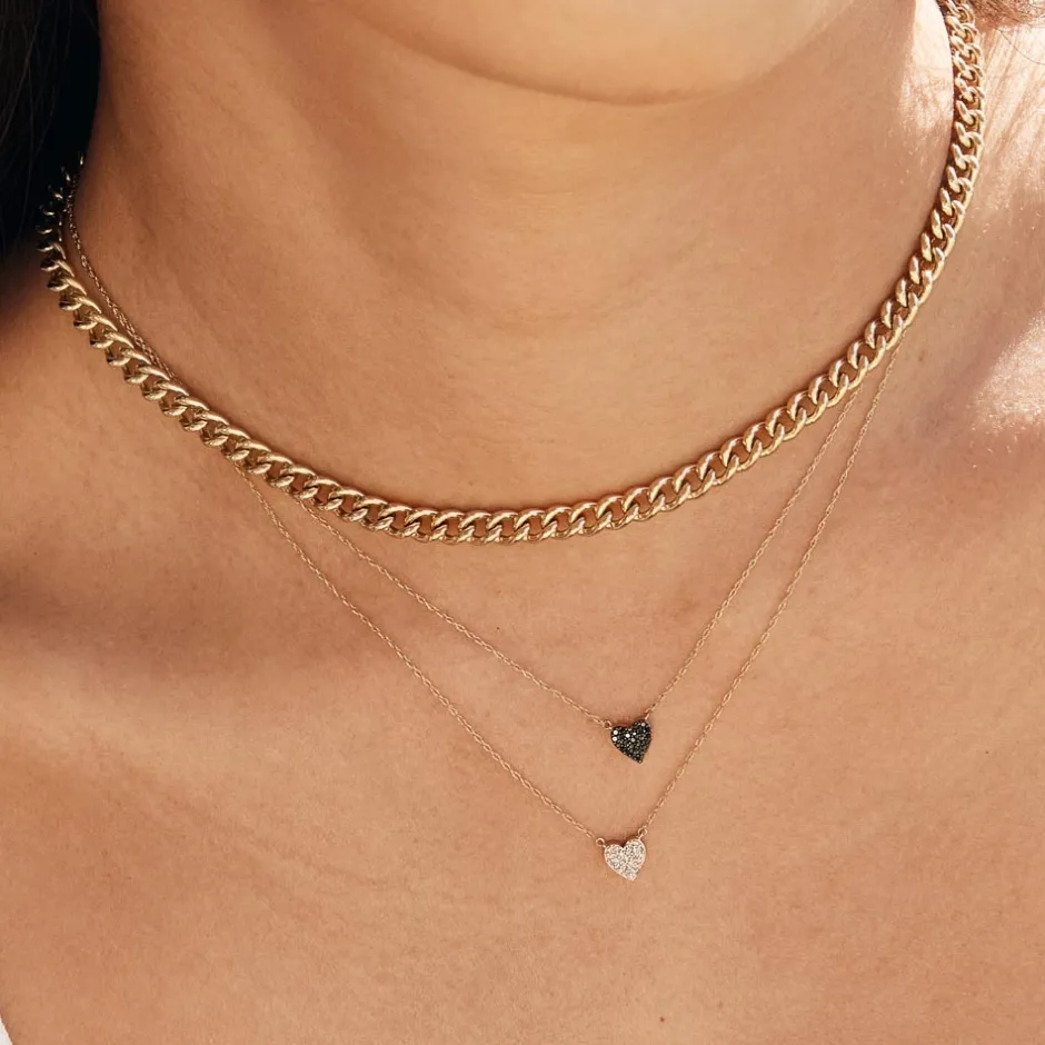 Discount Diamond Pave Heart Necklace in 10k Gold Best Selling Gifts | Gifts For Her