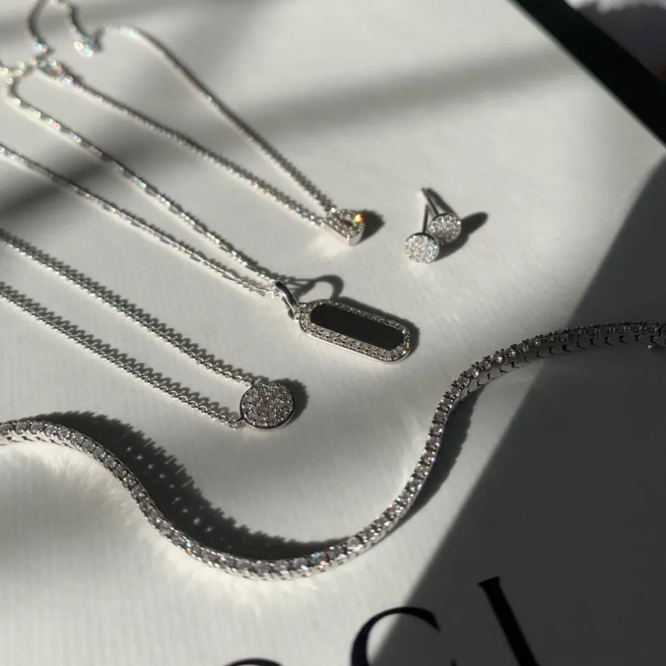 Clearance Diamond Tennis Bracelet in Silver Best Selling Gifts | Gifts For Her