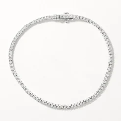 Clearance Diamond Tennis Bracelet in Silver Best Selling Gifts | Gifts For Her