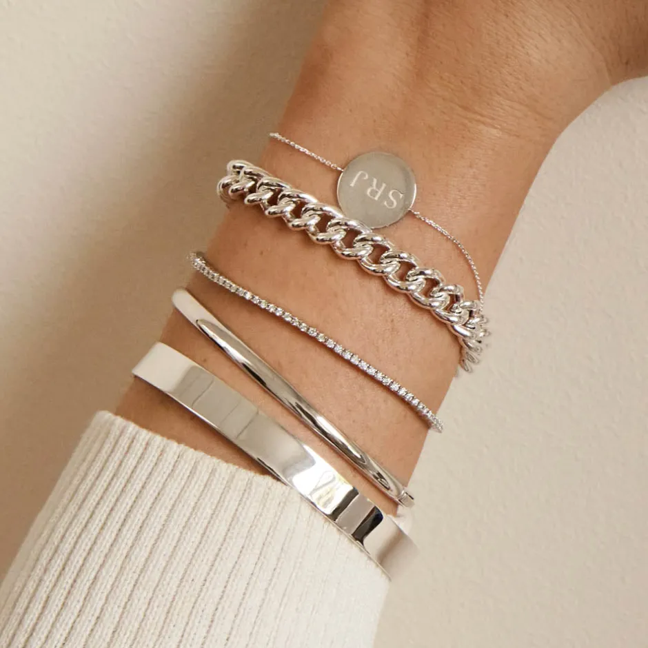 Clearance Diamond Tennis Bracelet in Silver Best Selling Gifts | Gifts For Her
