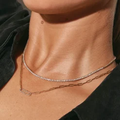 Discount Diamond Tennis Necklace in 10k Gold Best Selling Gifts | Gifts For Her