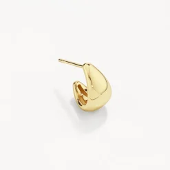 Sale Dome Huggie Stud Earrings in 10k Gold Earrings | Studs