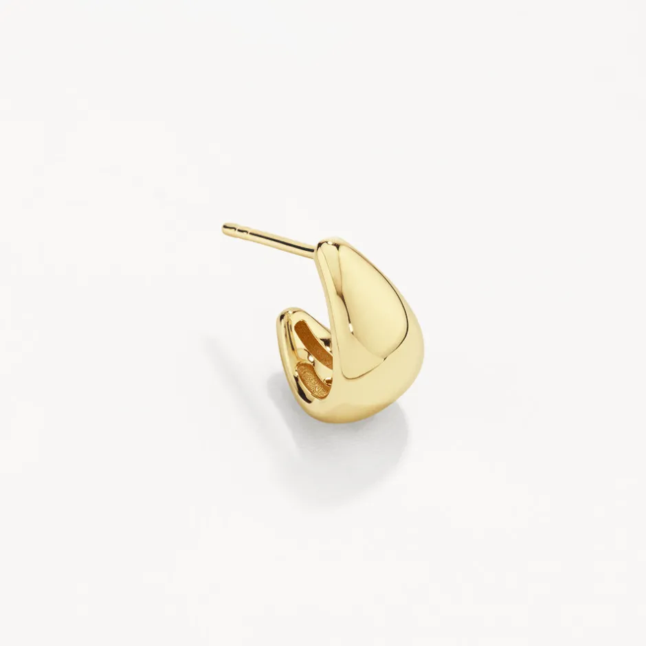 Sale Dome Huggie Stud Earrings in 10k Gold Earrings | Studs
