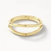 New Double Band Split Ring  in Gold 18k Fine Gold Plated | Rings