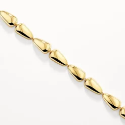 Outlet Drop Dome Chain Necklace in Gold 18k Fine Gold Plated | Necklaces & Pendants