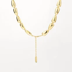 Outlet Drop Dome Chain Necklace in Gold 18k Fine Gold Plated | Necklaces & Pendants