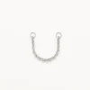 Hot Earring Connector Chain in Silver Bridal Gifts | Best Friend Gifts