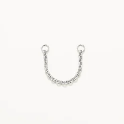 Hot Earring Connector Chain in Silver Bridal Gifts | Best Friend Gifts
