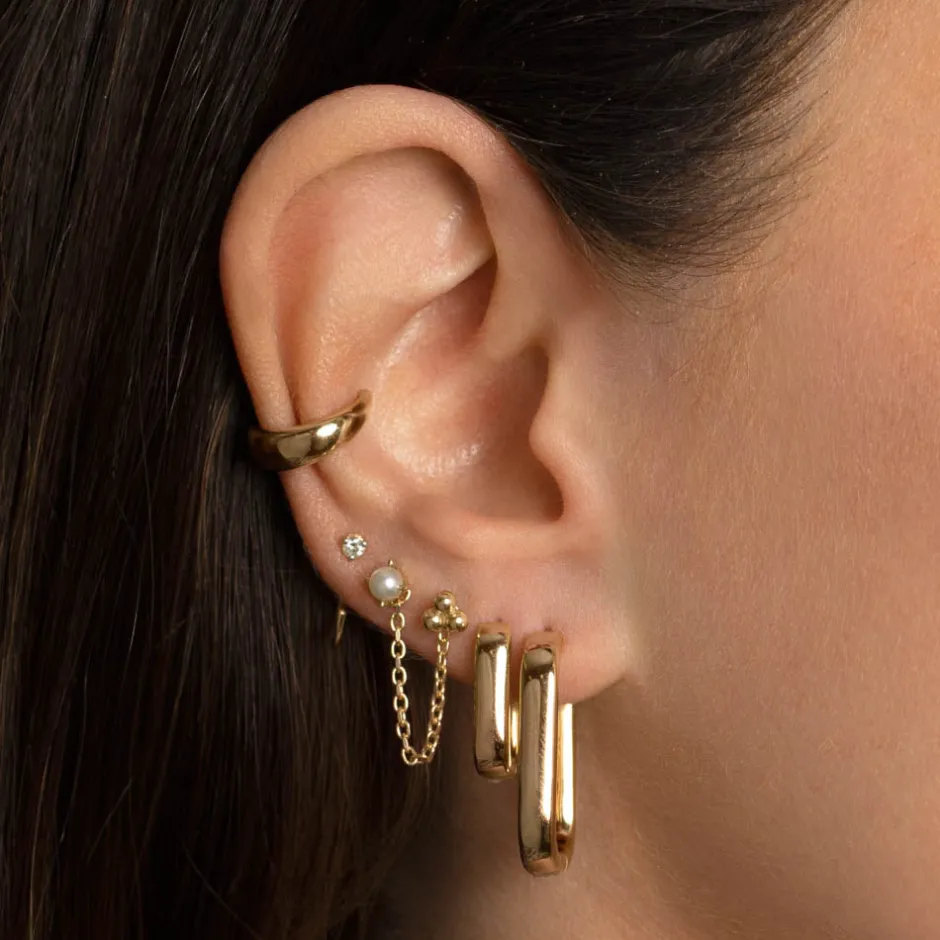 Sale Earring Connector Chain in 10k Gold Bridal Gifts | Best Friend Gifts