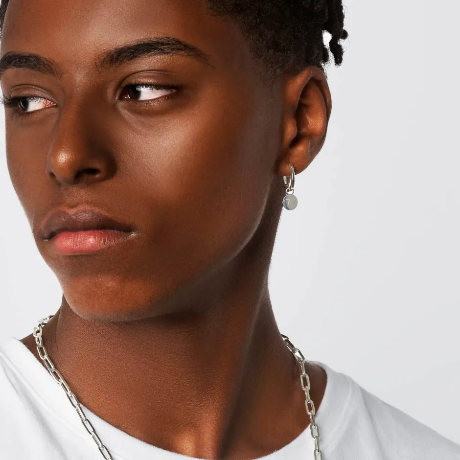 Outlet Engravable Circle Charm in Silver Engravable Jewellery | 925 Sterling Silver