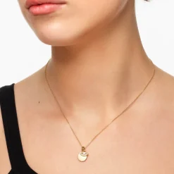 Hot Engravable Evil Eye Necklace in Gold Symbolic Jewellery | Engravable Jewellery