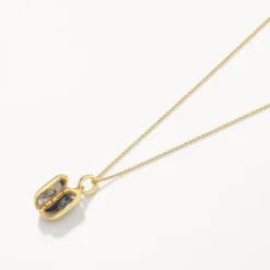 Sale Engravable Rectangle Locket Necklace in Gold Best Selling Gifts | Engravable Jewellery