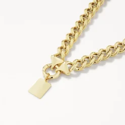 Discount Engravable Rectangle Necklace in 10k Gold Bridal Gifts | Best Friend Gifts