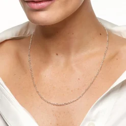 Fashion Figaro Paperclip Necklace in Silver 925 Sterling Silver | Necklaces & Pendants