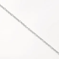 Fashion Figaro Paperclip Necklace in Silver 925 Sterling Silver | Necklaces & Pendants