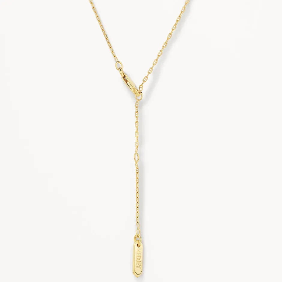 Clearance Fine Anchor Chain Necklace in Gold Gifts For Him | 18k Fine Gold Plated