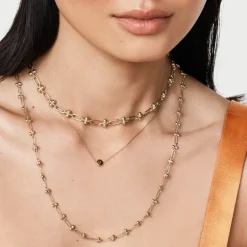 Best Fine Bauble Paperclip Chain Necklace in Gold 18k Fine Gold Plated | Necklaces & Pendants