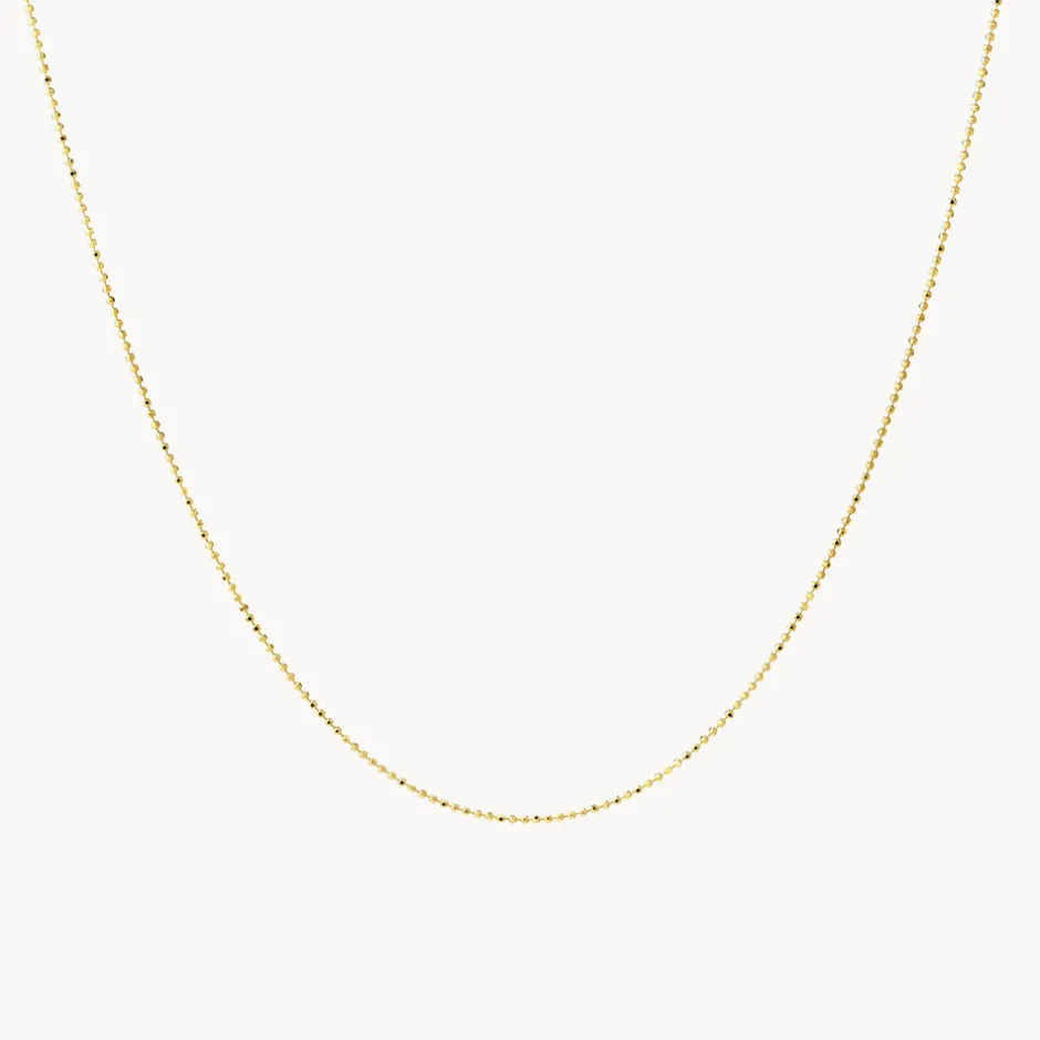 Hot Fine Bead Chain in 10k Gold 10k Gold | Necklaces & Pendants