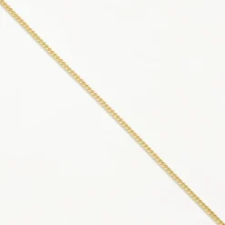 Sale Fine Curb Chain Necklace in Gold 18k Fine Gold Plated | Necklaces & Pendants