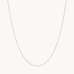 Fashion Fine Curb Chain Necklace in Silver 925 Sterling Silver | Necklaces & Pendants