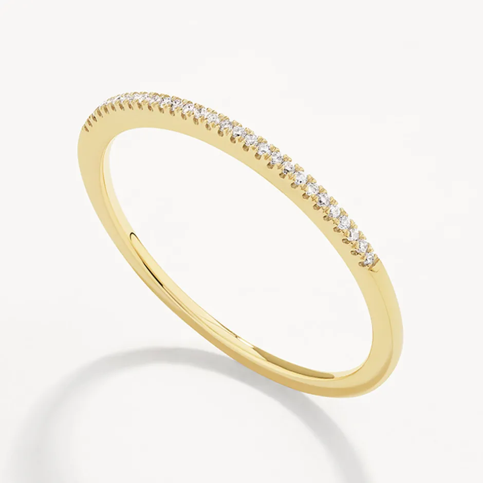 Sale Fine Diamond Half Eternity Ring in 10k Gold Best Selling Gifts | Gifts For Him
