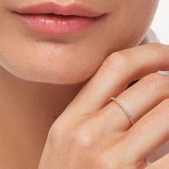 Sale Fine Diamond Half Eternity Ring in 10k Gold Best Selling Gifts | Gifts For Him