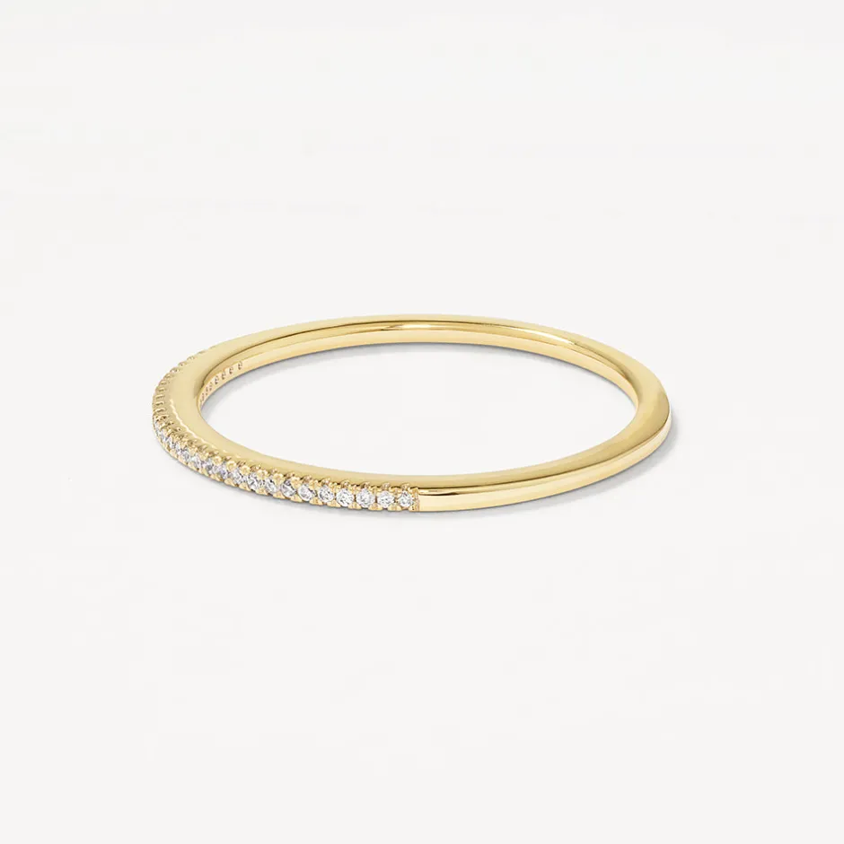 Sale Fine Diamond Half Eternity Ring in 10k Gold Best Selling Gifts | Gifts For Him