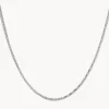 Clearance Fine Flat Anchor Chain Necklace in Silver Gifts For Him | 925 Sterling Silver