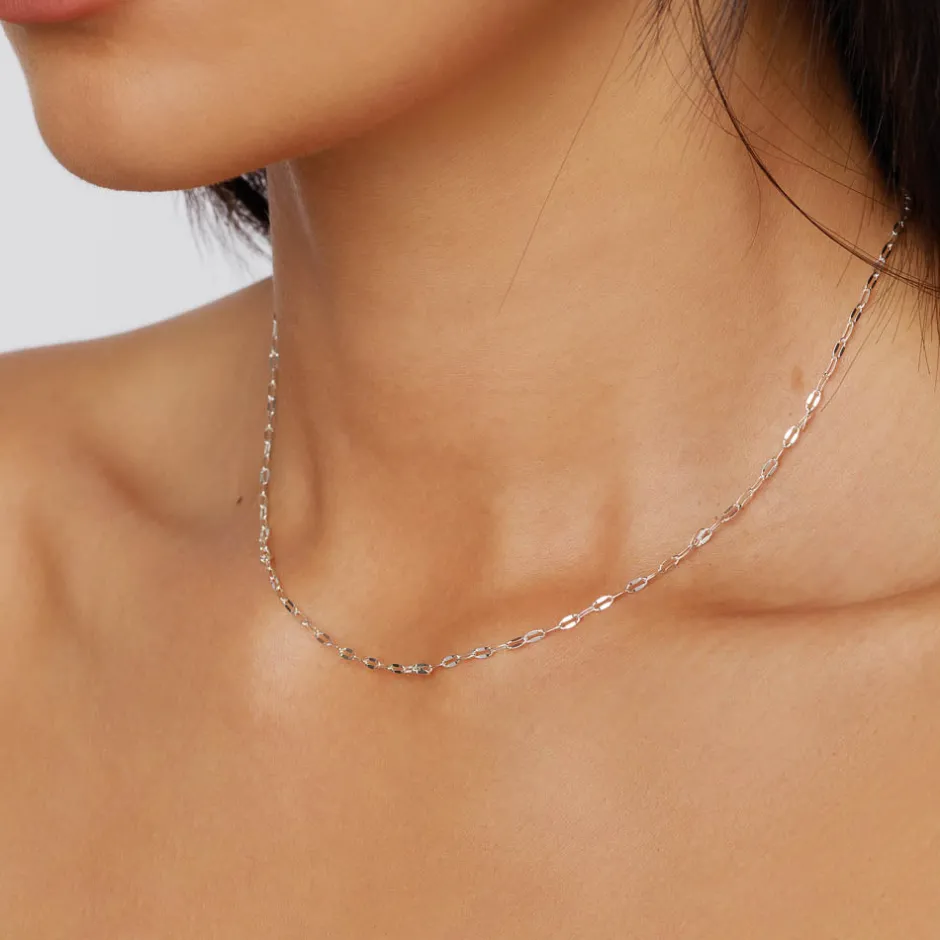 New Fine Mirror Chain in Silver 925 Sterling Silver | Necklaces & Pendants