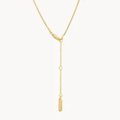 New Fine Snake Chain Necklace in Gold Gifts For Him | 18k Fine Gold Plated