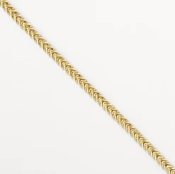 Best Fishtail Chain Necklace in Gold 18k Fine Gold Plated | Necklaces & Pendants