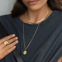 Sale Full Moon Pendant in Gold Best Selling Gifts | Gifts For Her