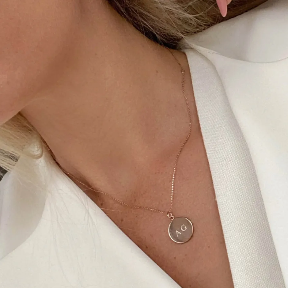 New Full Moon Pendant in Rose Gold Best Selling Gifts | Family Gifts