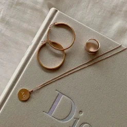 New Full Moon Pendant in Rose Gold Best Selling Gifts | Family Gifts