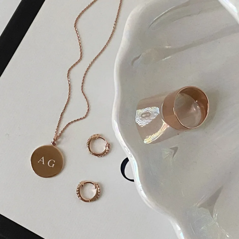New Full Moon Pendant in Rose Gold Best Selling Gifts | Family Gifts