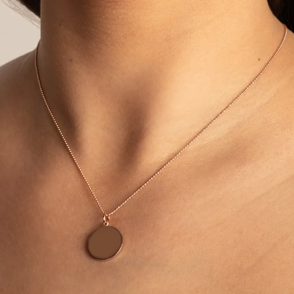 New Full Moon Pendant in Rose Gold Best Selling Gifts | Family Gifts