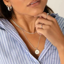 Hot Full Moon Pendant in Silver Best Selling Gifts | Gifts For Her