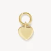 New Heart Charm in 10k Gold Symbolic Jewellery | Under $150