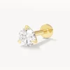 Hot Laboratory-Grown Diamond 0.20ct Helix Single Stud Earring in 10k Gold Gifts For Her | Laboratory-grown Diamonds