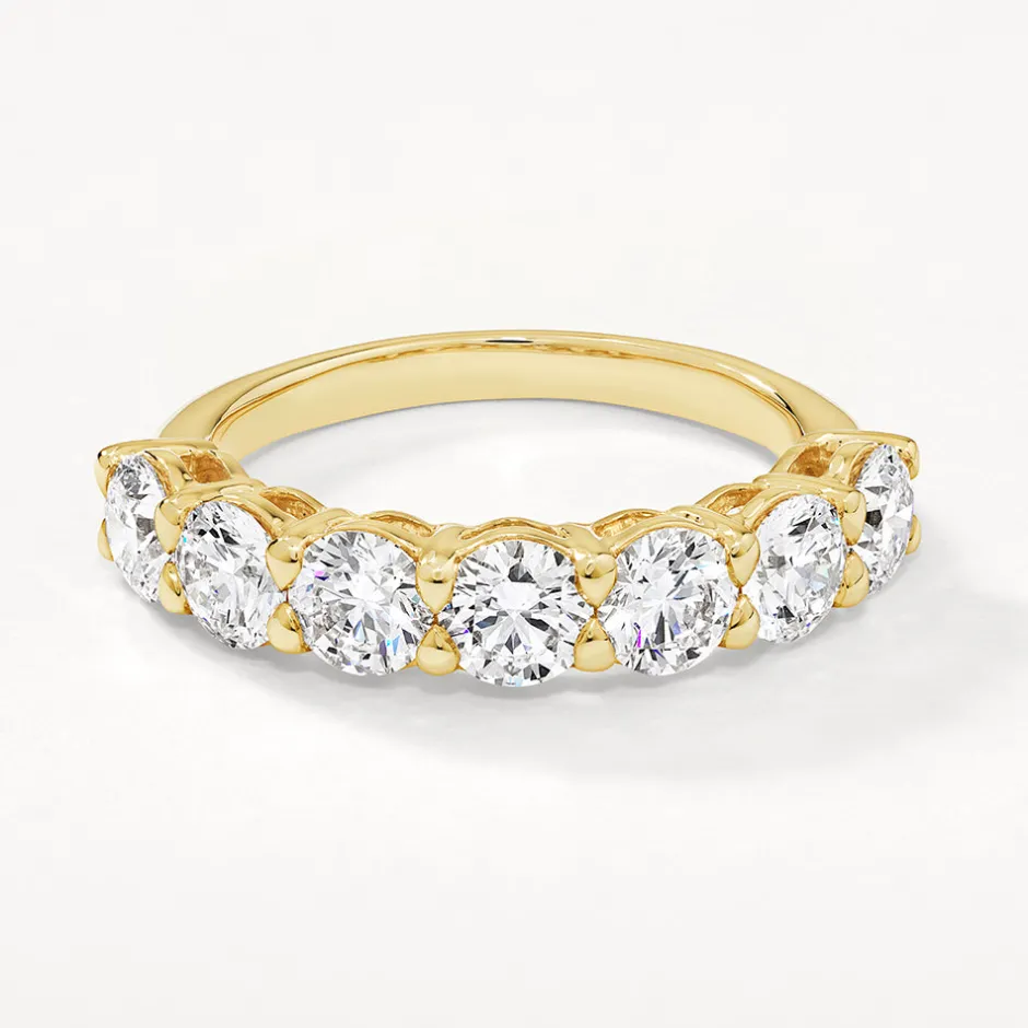 Discount Laboratory-Grown Diamond 1.00ct Round Ring in 10k Gold Gifts For Her | Luxe Gifting