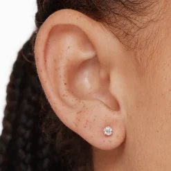 Sale Laboratory-Grown Diamond 0.33ct  Round Stud Earrings in Silver Luxe Gifting | Laboratory-grown Diamonds