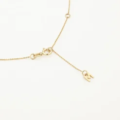 Outlet Laboratory-Grown Diamond 0.50ct Round Necklace in 10k Gold Gifts For Her | Luxe Gifting