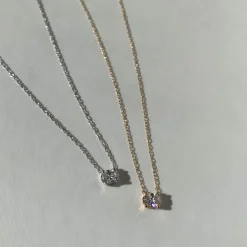 Best Laboratory-Grown Diamond 0.20ct Oval Necklace in Silver Best Selling Gifts | Gifts For Her
