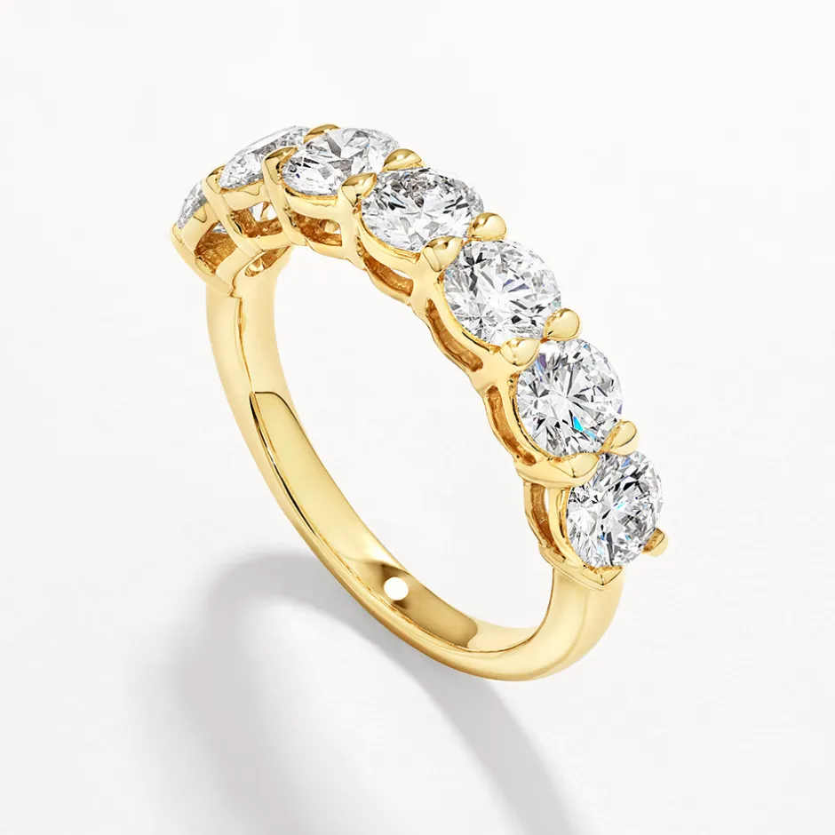 Discount Laboratory-Grown Diamond 1.00ct Round Ring in 10k Gold Gifts For Her | Luxe Gifting