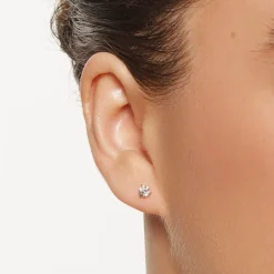 Discount Laboratory-Grown Diamond 0.50ct Round Stud Earrings in 10k Gold Gifts For Him | Gifts For Her
