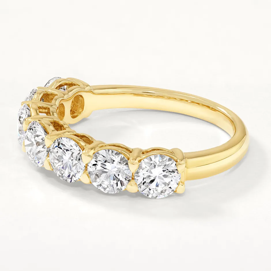 Online Laboratory-Grown Diamond 2.00ct Round Ring in 10k Gold Gifts For Her | Luxe Gifting