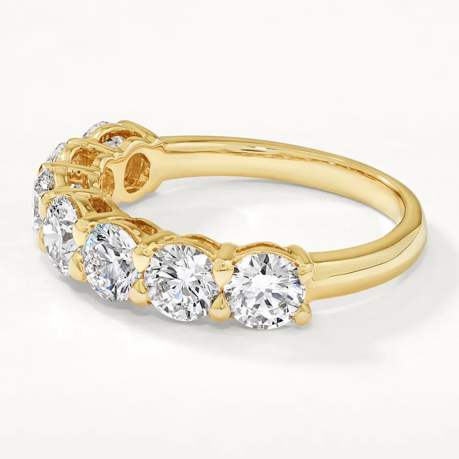Discount Laboratory-Grown Diamond 1.00ct Round Ring in 10k Gold Gifts For Her | Luxe Gifting