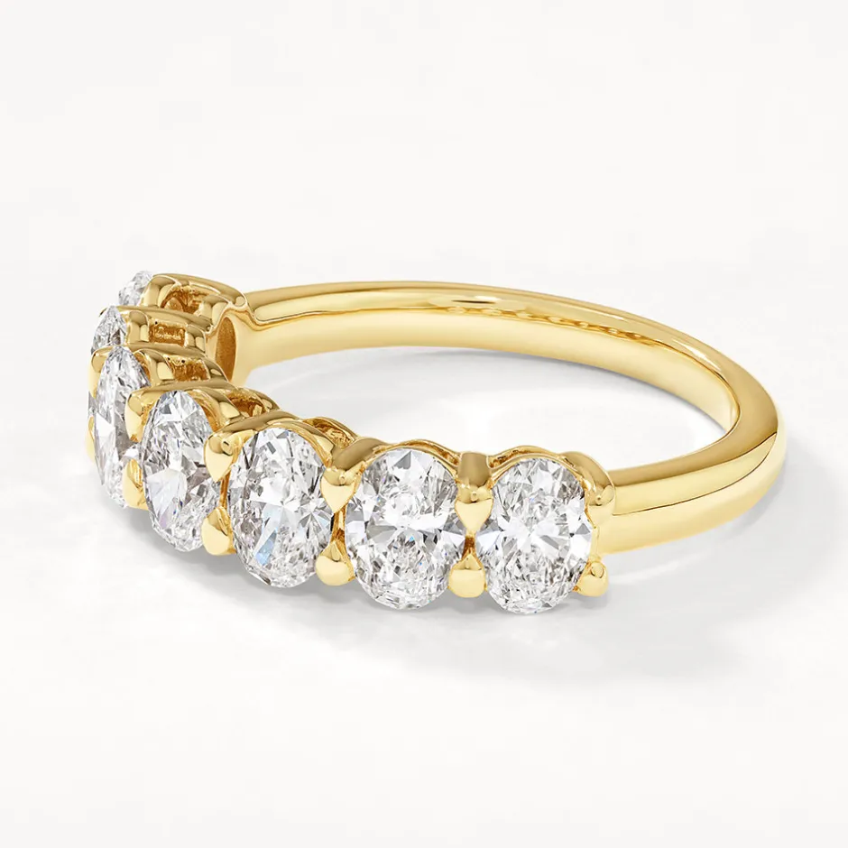Fashion Laboratory-Grown Diamond 2.00ct Oval Ring in 10k Gold Gifts For Her | Luxe Gifting