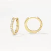 Best Laboratory-Grown Diamond Huggies in 10k Gold Gifts For Her | Luxe Gifting